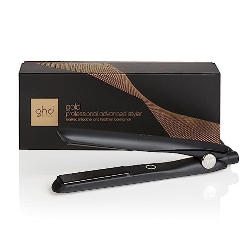 ghd Gold - Plancha de Pelo Profesional Para un Cabello Liso y Brillante | Cabello más liso, brillante y sin encrespamiento - Para todo tipo de cabello - (Enchufe Europeo)
