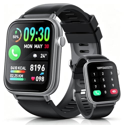 WeurGhy Reloj Inteligente Hombre Mujer con Llamadas Bluetooth