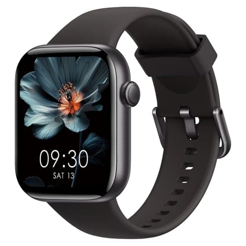 Reloj Inteligente Mujer Hombre, 1.85" Smartwatch con Llamadas Bluetooth, 140+ Modos Deportivos Smart Watch con SpO2/Pulsómetro/Monitor de Sueño/Podómetro, Impermeable IP68 Smart Watch Para Android iOS